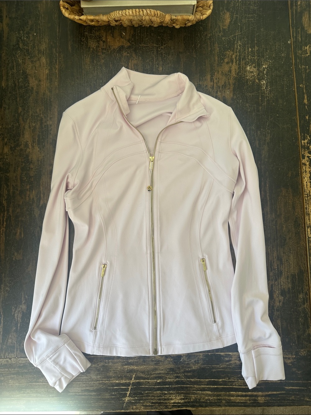 Lululemon Light Pink Women’s Zip-Front Active Jacket